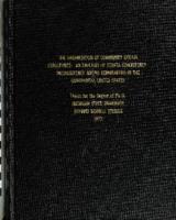 The organization of community status structures : an analysis of strata consistency-inconsistency among communities in the continental United States