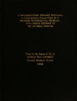 A denominational guidance program : a theological evaluation of a proposed psychological program with special reference to the Lutheran churches