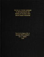 The role of pituitary hormones in limb regeneration and survival of the adult newt, Notophthalmus viridescens