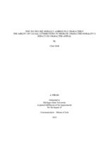 Why do we like morally ambiguous characters? : the ability of causal attributions to mediate character morality's impact on character appeal