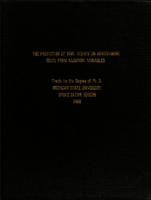 The prediction of time scores on achievement tests from academic variables