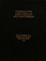The evolution of civilization : a theoretic approach to the diffusion of innovations with special reference to modernization