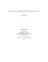 Essays on the economics of juvenile crime and education