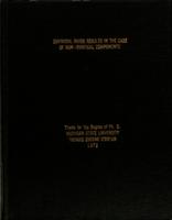 Empirical Bayes results in the case of non-identical components