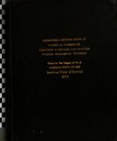 Discrepancies between beliefs of leaders in homemaking education in Michigan and practices in local homemaking programs