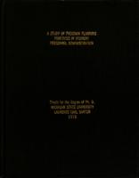 A study of program planning practices in student personnel administration