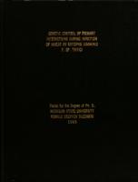 Genetic control of primary interactions during infection of wheat by erysiphe graminis f. sp. tritici