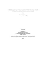 Determinants of sustainability of community seed banks in Nicaragua : a duration analysis approach