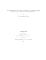 Shape optimization using finite element analysis in eddy current testing and electro-thermal coupled problems