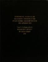 Anthropometric, physiometric and health history comparisons of high and low academic achievement motivated early adolescent boys