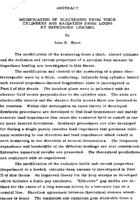 Modification of scattering from thick cylinders and radiation from loops by impendance loading