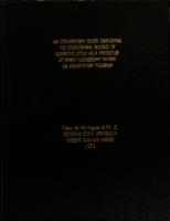 An exploratory study employing the educational science of cognitive style as a predictor of group leadership within an orientation program