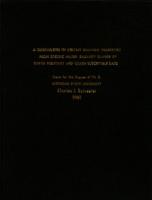 A comparison of certain salivary properties from specific major salivary glands of caries resistant and caries susceptible rats