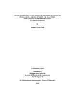 Are we dumb yet? : case study of the effects of excess professional development and teachers' perceptions of professionalism in urban schools