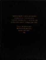 Predictive ability of elementary teachers : the relationship between selected personality variables and the ability to judge ratings pupils make of themselves and others