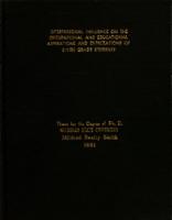 Interpersonal influence on the occupational and educational aspirations and expectations of sixth grade students