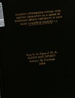 Recurrent intercrossing coupled with neutron irradiation as a means of increasing genetic variability in navy beans (Phaseolus vulgaris L.)