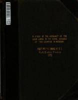 A study of the adequacy of the noon lunch in the rural schools of two counties in Michigan