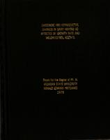 Endocrine and reproductive changes in dairy heifers as affected by growth rate and melengestrol acetate