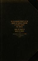 The base-exchange capacity of the organic & inorganic fractions of several podzolic soil profiles