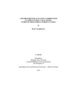 A framework for analyzing coordination in agricultural value chains : evidence from cereal markets in Mali