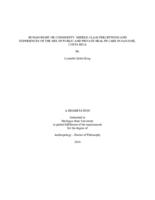 Human right or commodity : middle-class perceptions and experiences of the mix of public and private health care in San José, Costa Rica