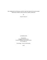 The correlates of physical activity and diet quality in low-income pregnant women : the ecological model approach