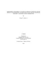 Empowering consumers as capable guardians to prevent online product counterfeiting victimization in the athletic footwear industry : a routine activity perspective