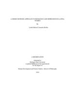 A mixed methods approach to resilience and depression in Latina women