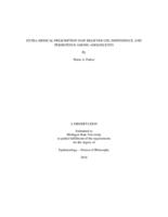 Extra-medical prescription pain reliever use, dependence, and persistence among adolescents