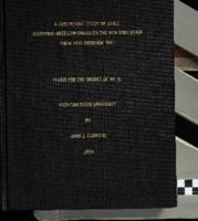 A descriptive study of style in serious American drama on the New York stage from 1931 through 1941