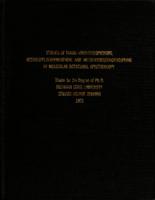Studies of trans-vinylcyclopropane, methyldifluorophosphine, and methoxydifluorophosphine by molecular rotational spectroscopy
