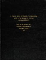 A study of music : application of a hierarchical model in the learning of selected harmonic elements