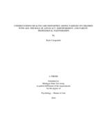 Understanding health care disparities among families of children with ASD : the role of advocacy, empowerment, and parent-professional partnerships