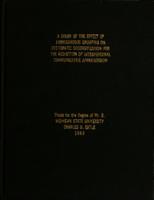 A study of the effect of homogeneous grouping on systematic desensitization for the reduction of interpersonal communicative apprehension