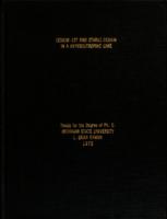 Cesium-137 and stable cesium in a hypereutrophic lake