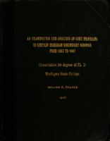 An examination and analysis of core programs in certain Michigan secondary schools from 1937 to 1947