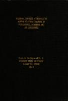 Personal changes attributed to human relations training by participants, intimates and job colleagues