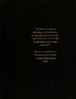 "The effect of time on the isothermal decomposition of retained austenite in case carburized low alloy steels in the range 450 to 800 degrees fahrenheit"