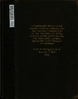 A comparative study of the training in social sciences & the teaching combinations of the teachers of social sciences in the North central and non-North central association high schools on Michigan