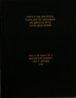 Effects of long term physical training upon the histochemistry and morphology of the ventral motor neurons