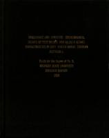 Inheritance and genotype-environmental studies of test weight and related kernel characteristics in soft winter wheat, Triticum aestivun L