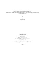 Motivation and learning interface : how regulatory fit affects incidental vocabulary learning and task experience