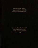 The client-social worker relationship : transference behavior and interpretation