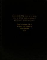 An evaluation of the effect of the Dillon Round on the unit value and volume of United States imports and exports