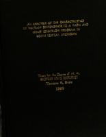 An analysis of the characteristics of write-in respondents to a farm and home television program in south central Michigan