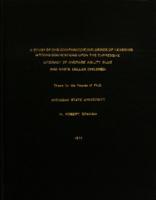 A study of the comparative influence of learning writing conventions upon the expressive literacy of average ability blue and white collar children