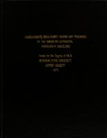 Carbohydrate involvement during DDT poisoning of the American cockroach, Periplaneta americana