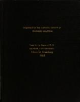 Variations in the c-mitotic activity of colchicine solutions