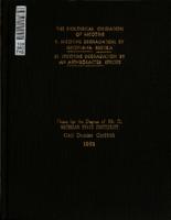 The biological oxidation of nicotine. I. Nicotine degradation by Nicotiana rustica. II. Nicotine degradation by an Arthrobacter species